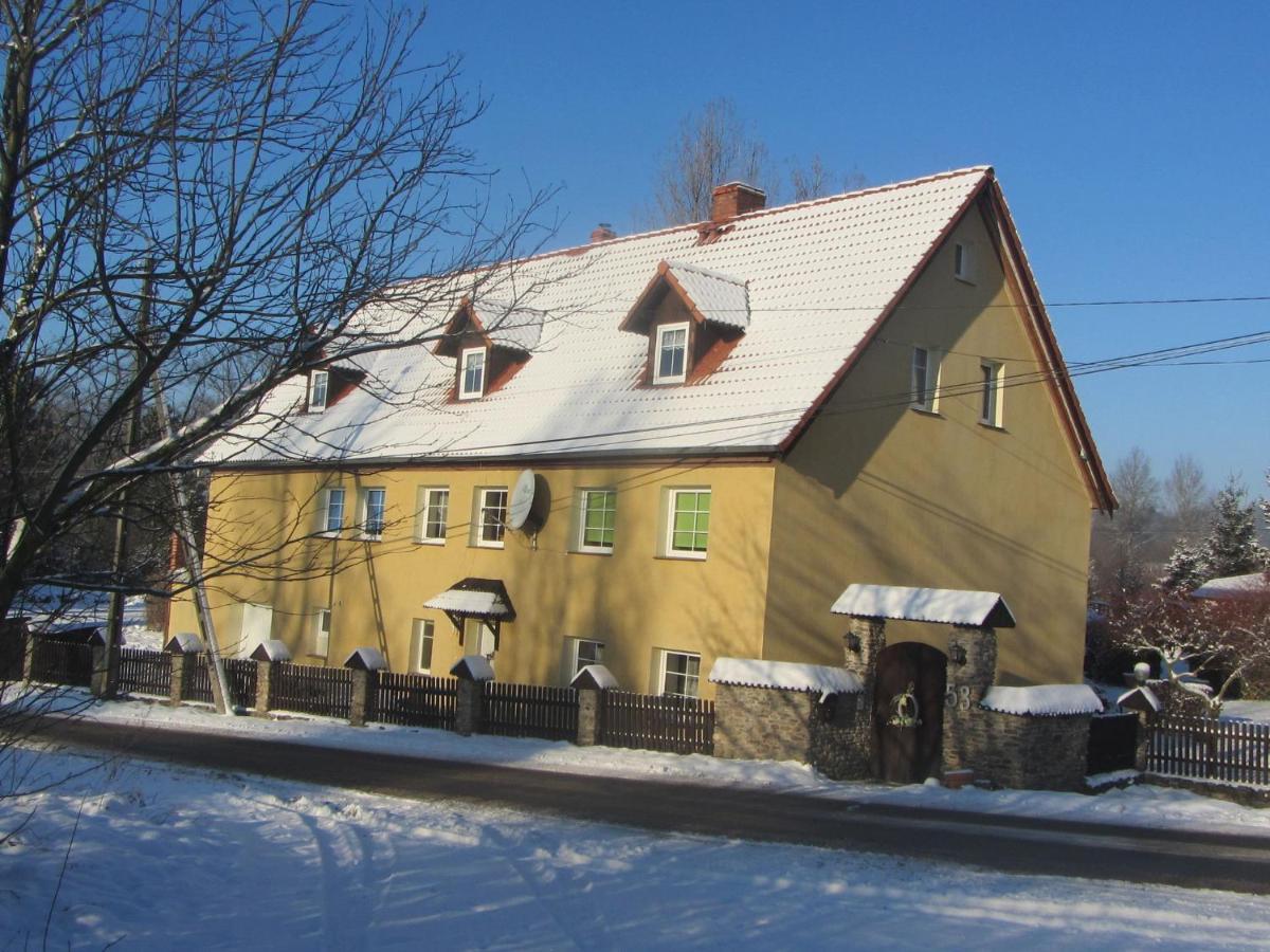 Spacious Holiday Home In Stara Kamienica With Pond Dış mekan fotoğraf